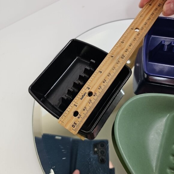 (3) Vintage Mid Century 1960's Ashtrays GES Anholt Melamine Plastic USA MCM - Picture 6 of 9